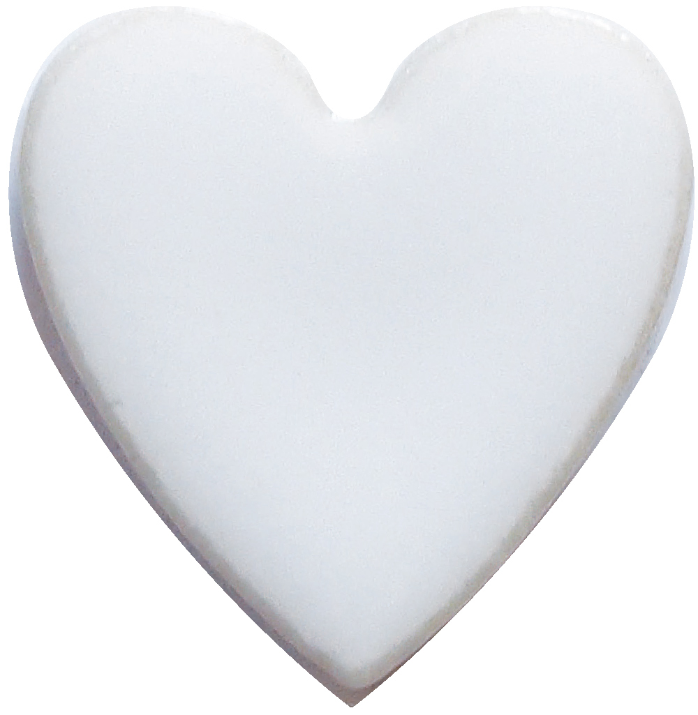 Heart 20B White – Cepac Tile