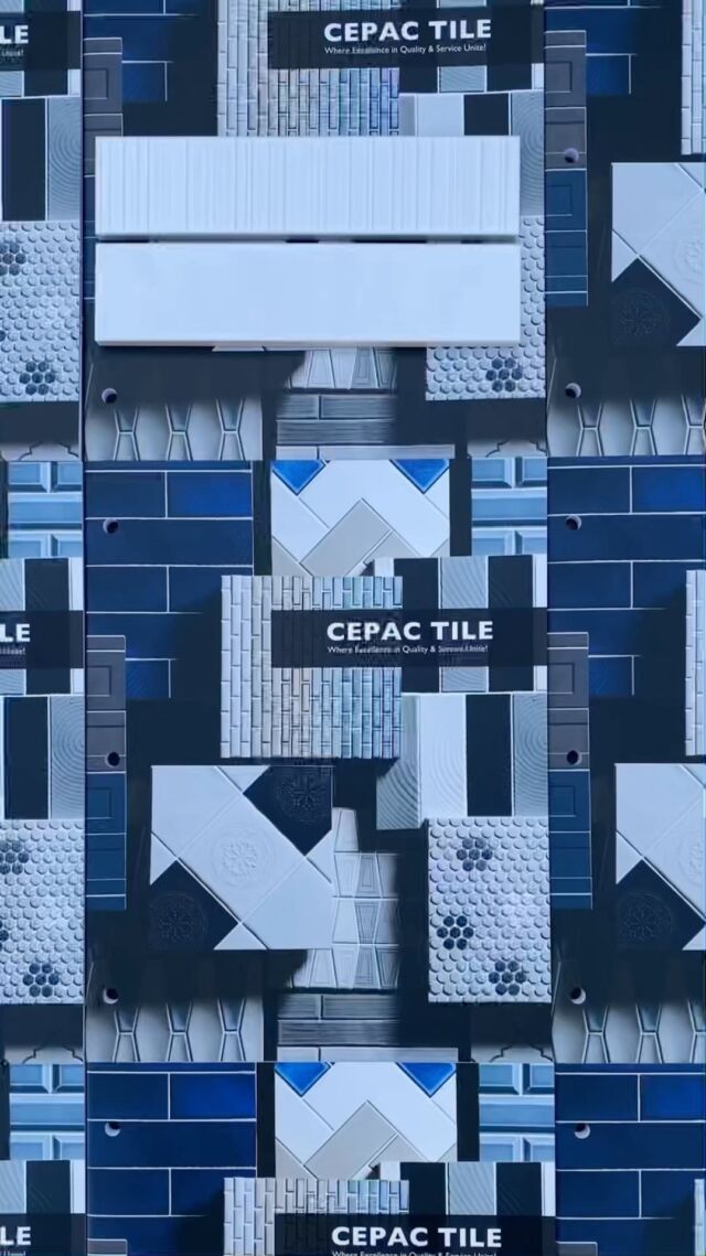 Shop Now Odyssey - Aqua Sky 2” Concaved Hex Tile, Cepac Tile